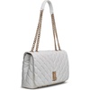 image:imageKarl Lagerfeld Paris Womens Lafayette Shoulder BagWinter White
