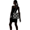 image:imageKarl Lagerfeld Paris womens Charlotte Chain ToteBlackWhite Houndstooth