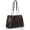image:imageKarl Lagerfeld Paris womens Charlotte Chain ToteDark BlackGold