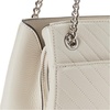 image:imageKarl Lagerfeld Paris womens Charlotte Chain ToteWinter WhiteSilver