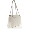 image:imageKarl Lagerfeld Paris womens Charlotte Chain ToteWinter WhiteSilver