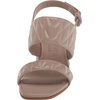 image:imageKarl Lagerfeld Paris womens Sarina Quilted Open Toe Leather Heeled SandalDune Pink