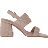 image:imageKarl Lagerfeld Paris womens Sarina Quilted Open Toe Leather Heeled SandalDune Pink