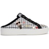 image:imageKarl Lagerfeld Womens Cambria Slip on Sneaker Mule with PinsBlackWhite