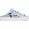 image:imageKarl Lagerfeld Womens Cambria Slip on Sneaker Mule with PinsLight Blue