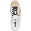 image:imageKarl Lagerfeld Womens Cambria Slip on Sneaker Mule with PinsNaturalBright White