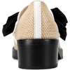image:imageKarl Lagerfeld Womens Camilla Bow LoaferNaturalBright White