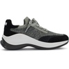 image:imageKarl Lagerfeld Womens Carsyn Stretch Wool Lace Up Jogger SneakerGreyBlack