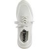 image:imageKarl Lagerfeld Womens Carsyn Stretch Wool Lace Up Jogger SneakerSoft White