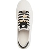 image:imageKarl Lagerfeld Womens Cate Box Lace Up Sneaker with PinsBright WhiteBlack Multi