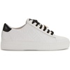 image:imageKarl Lagerfeld Womens Cate Box Lace Up Sneaker with PinsBright WhiteBlack Multi