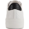image:imageKarl Lagerfeld Womens Cate Box Lace Up Sneaker with PinsBright WhiteBlack Multi