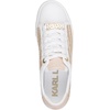 image:imageKarl Lagerfeld Womens Cate Lace Up Sneaker with Espadrille DetailNaturalBright White