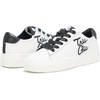 image:imageKarl Lagerfeld Womens Cate Sayings Everyday Lace Up SneakerBright WhiteBlack