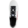 image:imageKarl Lagerfeld Womens Cate Sayings Everyday Lace Up SneakerBright WhiteRed Plum
