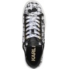 image:imageKarl Lagerfeld Womens Cate Whimsy Lace Up Sneaker with EmbroideryBlack Multi