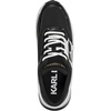 image:imageKarl Lagerfeld Womens Coty Lace Up SneakerBlackGold