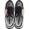 image:imageKarl Lagerfeld Womens Coty Lace Up SneakerWhiteBlack