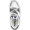 image:imageKarl Lagerfeld Womens Cyndra Everyday Lace Up SneakerBlackBright White