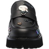 image:imageKarl Lagerfeld Womens Gaston Lug Sole Loafer with Pin EmbellishmentsBlack