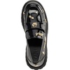 image:imageKarl Lagerfeld Womens Gaston Lug Sole Loafer with Pin EmbellishmentsBlackBlack