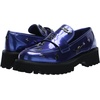 image:imageKarl Lagerfeld Womens Gaston Lug Sole Loafer with Pin EmbellishmentsCobalt