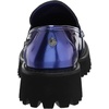 image:imageKarl Lagerfeld Womens Gaston Lug Sole Loafer with Pin EmbellishmentsCobalt