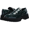 image:imageKarl Lagerfeld Womens Gaston Lug Sole Loafer with Pin EmbellishmentsForest Green