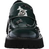 image:imageKarl Lagerfeld Womens Gaston Lug Sole Loafer with Pin EmbellishmentsForest Green