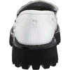 image:imageKarl Lagerfeld Womens Gaston Lug Sole Loafer with Pin EmbellishmentsIrridescent
