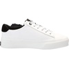 image:imageKarl Lagerfeld Womens Georgia Sneaker with Flower EmbellishmentsBright WhiteBlack