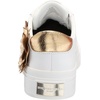 image:imageKarl Lagerfeld Womens Georgia Sneaker with Flower EmbellishmentsBright WhiteGold
