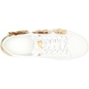 image:imageKarl Lagerfeld Womens Georgia Sneaker with Flower EmbellishmentsBright WhiteGold