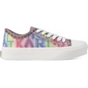 image:imageKarl Lagerfeld Womens Giddeon Lace Up SneakerMultiWhite