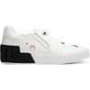image:imageKarl Lagerfeld Womens Karl Lagerfeld Paris Maude Slip on Sneaker with PinsBright White