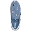 image:imageKarl Lagerfeld Womens Karl Lagerfeld Paris Maude Slip on Sneaker with PinsLight Blue