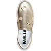 image:imageKarl Lagerfeld Womens Karl Lagerfeld Paris Maude Slip on Sneaker with PinsWhite Gold