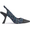 image:imageKarl Lagerfeld Womens Kinsely Evening Pointed Toe Slingback PumpMultiBlack