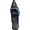 image:imageKarl Lagerfeld Womens Kinsely Evening Pointed Toe Slingback PumpNavyBlack