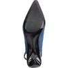 image:imageKarl Lagerfeld Womens Kinsely Evening Pointed Toe Slingback PumpNavyBlack