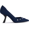 image:imageKarl Lagerfeld Womens Kipton Stiletto Pump with PinsDark Denim
