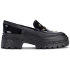 image:imageKarl Lagerfeld Womens Lylah Lug Sole Platform Loafer with PinsBlack
