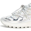 image:imageKarl Lagerfeld Womens Mabli Everyday Slip on SneakerSilverWhite
