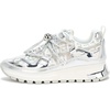 image:imageKarl Lagerfeld Womens Mabli Everyday Slip on SneakerSilverWhite