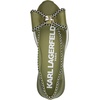 image:imageKarl Lagerfeld Womens Macklin Ballet Sneaker with Bow DetailOlive