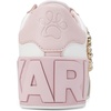 image:imageKarl Lagerfeld Womens Madisyn Slip on Sneaker with Studded Choupette DetailBright WhiteLight Blush