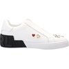 image:imageKarl Lagerfeld Womens Mavise Slip on Sneaker with PinsBright White
