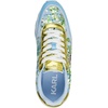 image:imageKarl Lagerfeld Womens Meade Lace Up Sneaker with Karl HeadBaltic BlueLime