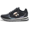 image:imageKarl Lagerfeld Womens Meade Lace Up Sneaker with Karl HeadBlackMulti