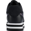 image:imageKarl Lagerfeld Womens Meade Lace Up Sneaker with Karl HeadBlackWhite